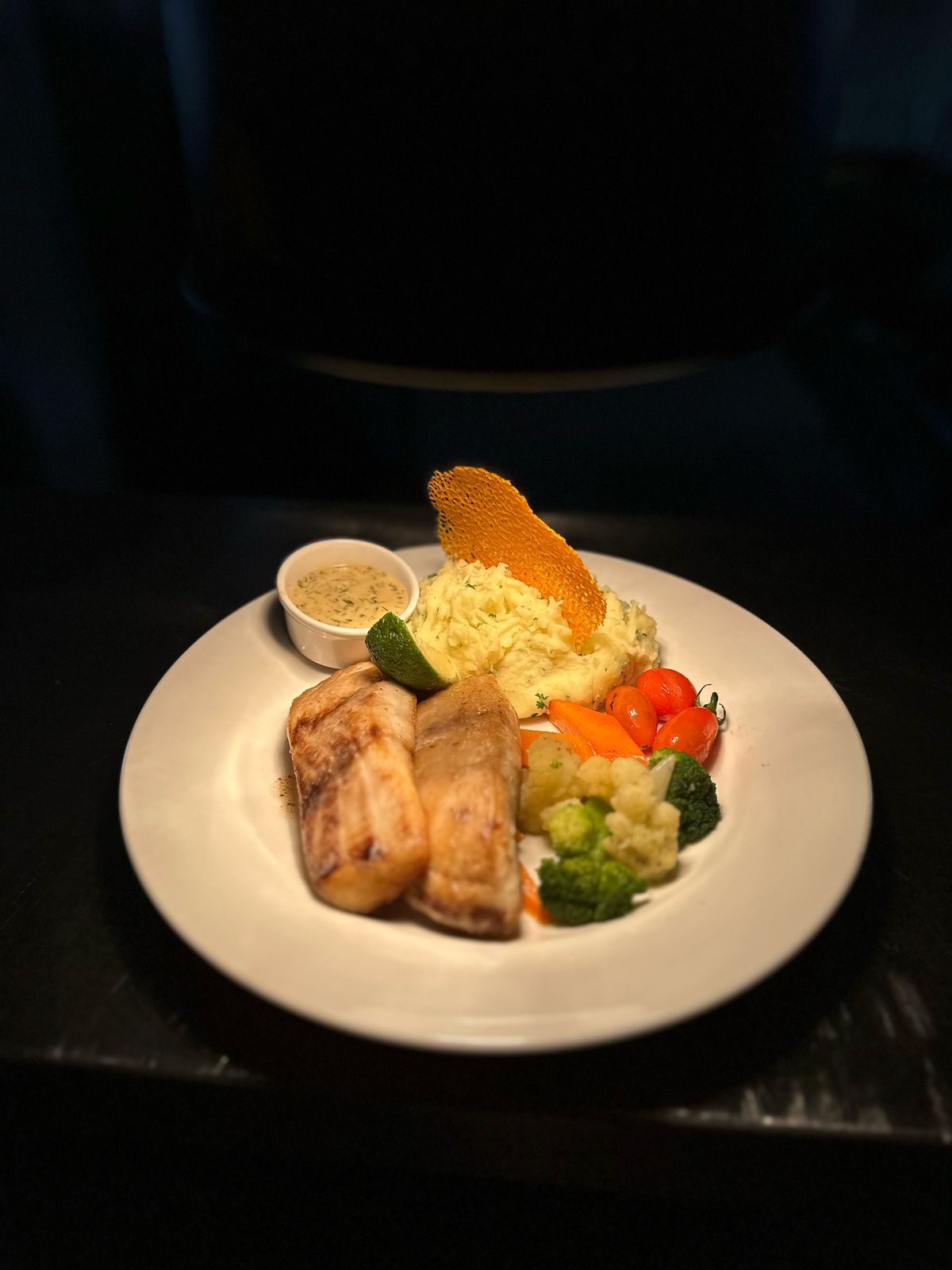 Plate of food